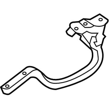 Hyundai 79220-1R000 Hinge Assembly-Trunk Lid, RH