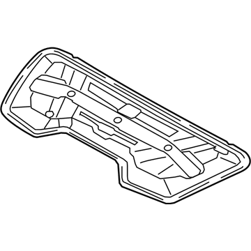 Kia 811253W000 Pad-Hood Insulating