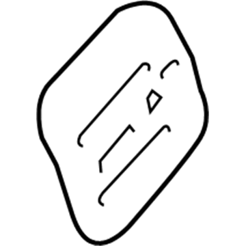 GM 23368045 Fuel Door