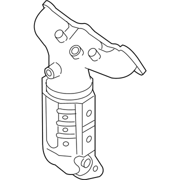 Hyundai 28510-37530 Exhaust Manifold Assembly, Left