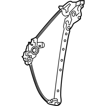 Toyota 69801-48091 Window Regulator