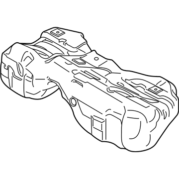 BMW 16-11-8-481-589 Plastic Fuel Tank