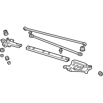 Honda 76530-SR3-A01 Link, FR. Wiper (Ka)