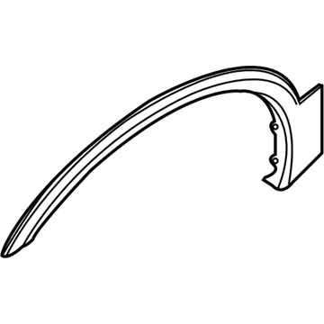 Infiniti 63810-7S680 Over Fender Assembly-Front, RH