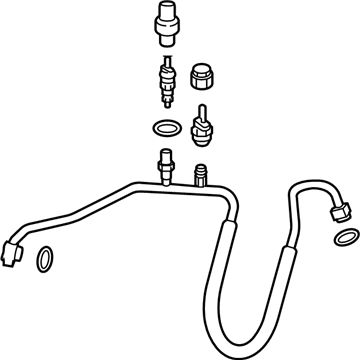 Ford HL3Z-19972-L Discharge Line