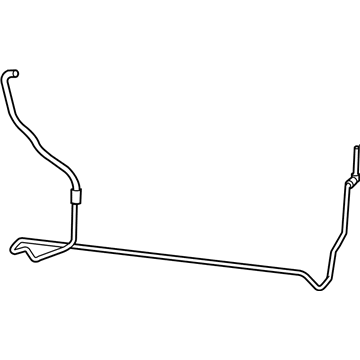 Mopar 68078359AL Line-Power Steering Return