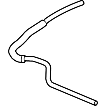 GM 25793412 Coolant Recovery Reservoir Hose Assembly