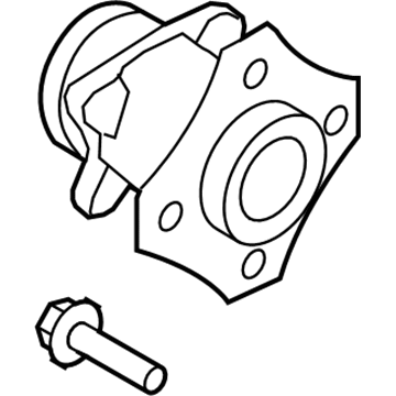 Nissan 43202-9SE0A Hub Assembly Rear