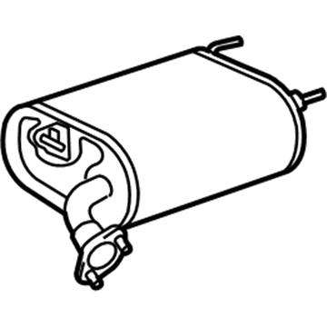 Toyota 17430-0P290 Rear Muffler