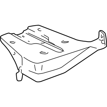 Toyota 53771-13010 Tray Support