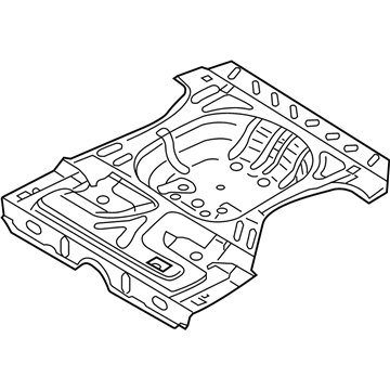 Mopar 5066462AB Pan-Floor