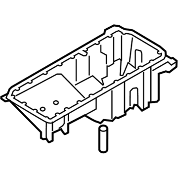 BMW 11-13-7-796-325 Engine Oil Pan