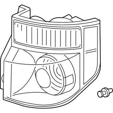 Honda 33501-SCV-A21 Lamp Unit, R. Tail