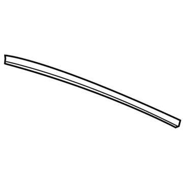 BMW 51-33-7-136-959 Window Guide Web Cover Left