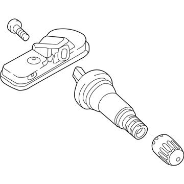 Hyundai 52933-C1100 Tpms Tire Pressure Sensor