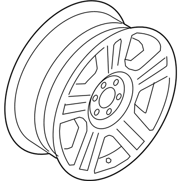 Ford 4L3Z-1007-AA Wheel