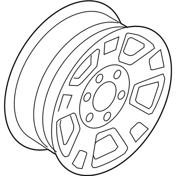 Ford 4L3Z-1007-FA Wheel