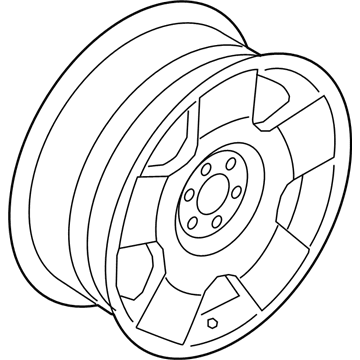 Ford 5L3Z-1007-GA Wheel