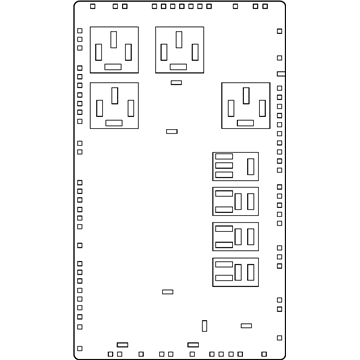 Mopar 56049915AA Relay Junction Block Commander