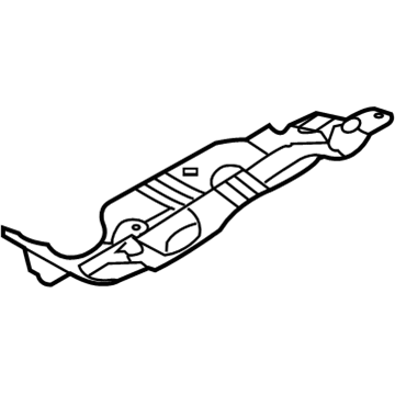 Hyundai 28791-3J000 Protector-Heat Front