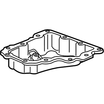 GM 12650637 Lower Oil Pan