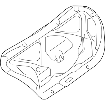 Nissan 84966-7Y000 Finisher-Trunk Lid