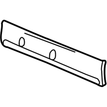 GM 10371626 Molding Asm-Rear Window Lower Garnish *Neutral