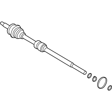 Kia 495R1M7400 Joint & Shaft Kit-Fr