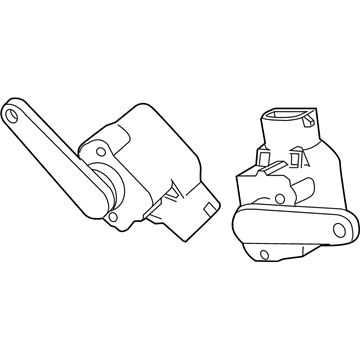 BMW 37-14-6-853-755 Level Sensor, Rear