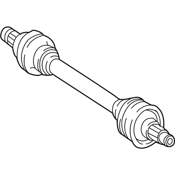 Infiniti 39601-5DA0A Shaft Assy-Rear Drive, LH