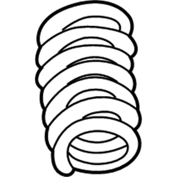 Mopar 52106606AA Front Coil Spring