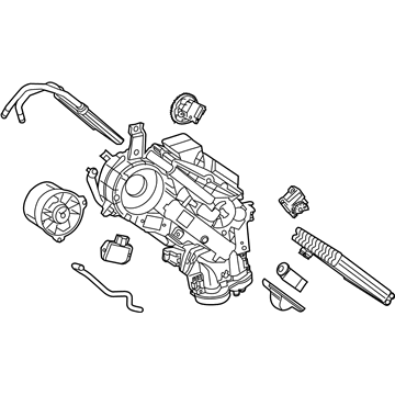 Toyota 87030-0E030 Heater Assembly