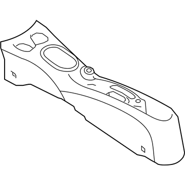 Nissan 96910-9ME2A Box Assy-Console, Center