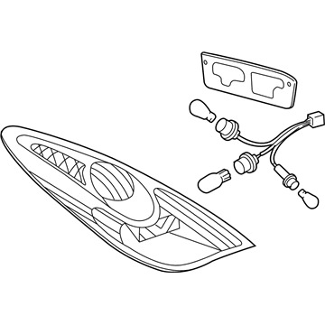 Toyota 81560-AA060 Combo Lamp Assembly