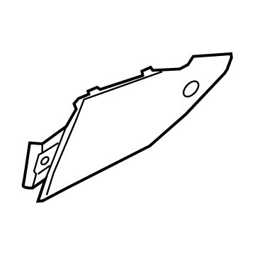 Hyundai 84685-J3000-NNB Cover Assembly-Console EXTN, RH