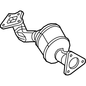 GM 23235690 Warm Up 3Way Catalytic Convertor Assembly (W/ Exhaust Pip