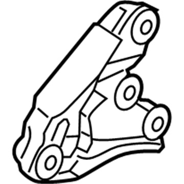 Honda 50845-SLN-000 Bracket, L. FR. Stopper (MT)