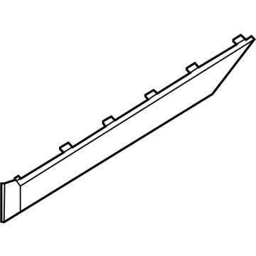 Kia 87736Q5010 Piece-Rr Dr GARNISH