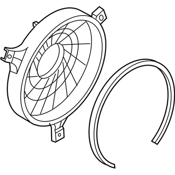 Infiniti 21483-CG000 SHROUD Assembly