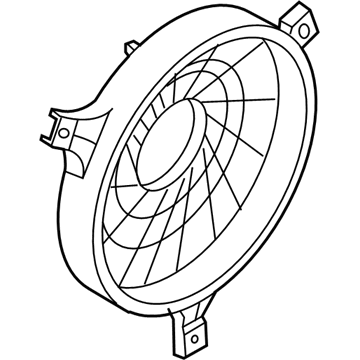 Infiniti 92123-AM600 Shroud-Condenser