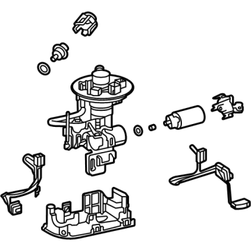 Lexus 77020-42251 Tube Assembly, Fuel SUCT