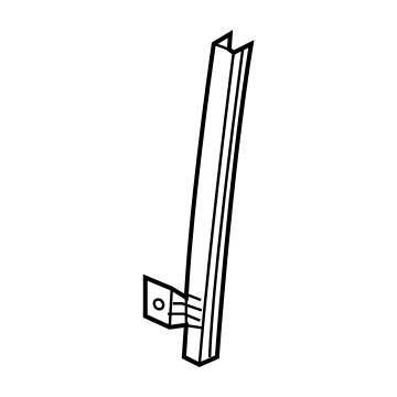 Acura 72770-TYA-A01 Sash, Rear Left Dr Center