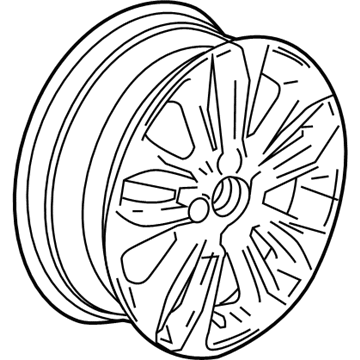 GM 95192363 Wheel, Alloy