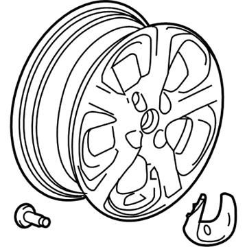 GM 94540774 Wheel, Alloy