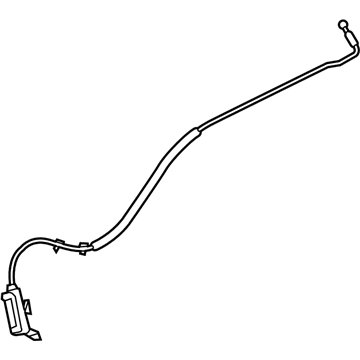 BMW 52-20-7-462-585 Bowden Cable, Unlocking