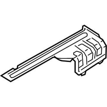 Nissan 74531-JM00A Floor-Rear, Rear Side LH