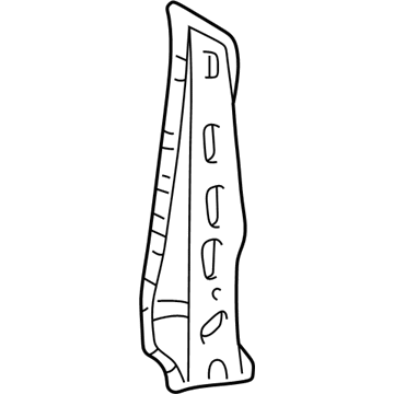 Toyota 61712-52060 Upper Panel