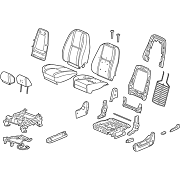 GM 15904218 Seat Asm-Driver *Light Ttnum