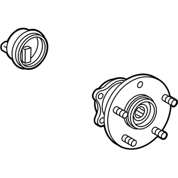 Toyota 42450-76020 Hub & Bearing