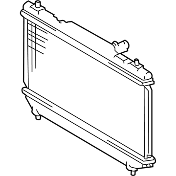 Toyota 16410-AZ014 Radiator Assembly